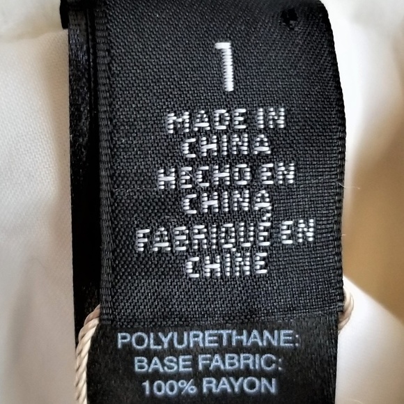 Black Label Shearling Vest Size 1 NWT Ecru - Picture 6 of 8